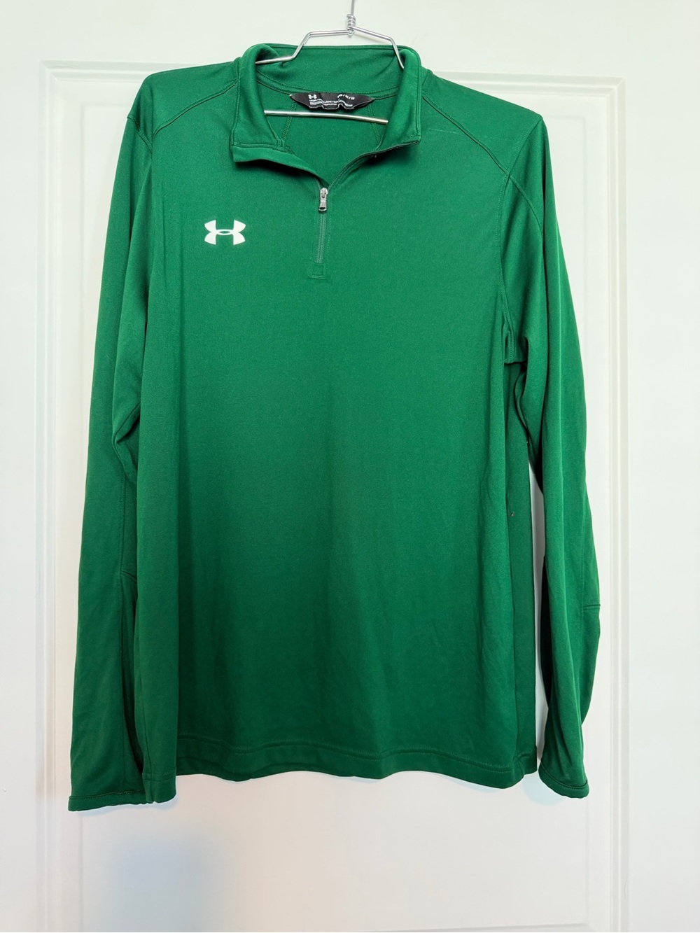 Under Armour Green Quarter-Zip Performance Pullover